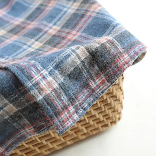 Vista 3 de Dubinik Flannel Shirt for Men Casual Button Down Work Soft All Cotton Lightweight Flannel Mens Plaid Shirts Long Sleeve