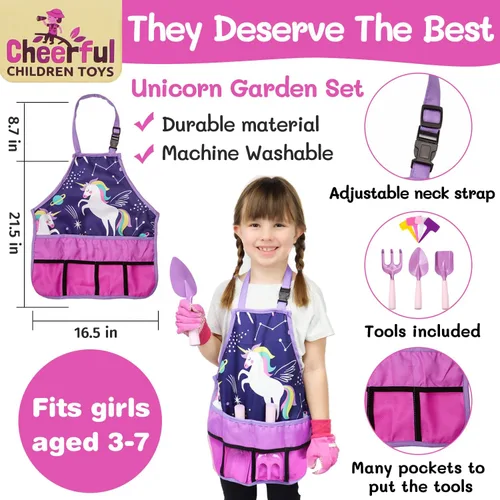 Vista 3 de Cheerful Children Toys Ropa de vestir para niños juego de disfraces y simulaciones niñas pequeñas y niños de 3 a 7 años conjunto de disfraces