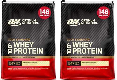 Vista 23 de Optimum Nutrition Estándar dorado 100% Proteína de Suero de Leche en Polvo, Pie de lima, 1.8 Libra