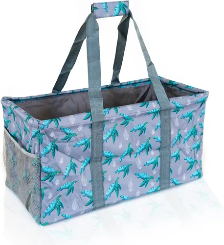 Vista 10 de Bolsa de utilidad extra grande de Lucazzi - Bolsa de playa grande plegable sobredimensionada, excelente para la piscina con marco resistente