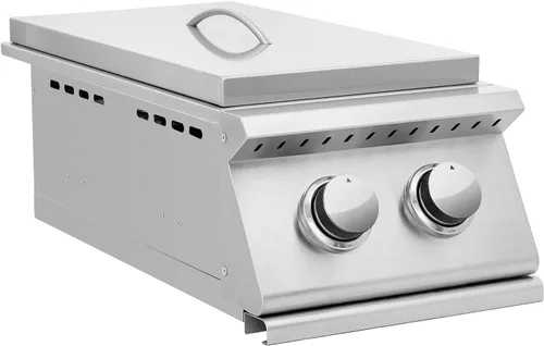 Vista 4 de Summerset Sizzler Series - Quemador doble lateral integrado, gas natural