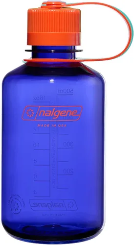 Vista 7 de Nalgene Botella de agua de boca estrecha de 16 onzas, amatista Slim Cup Holder Size, BPA-Free, Durable & Lightweight, Leak Sproof, Dishwasher