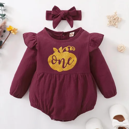 Vista 29 de Shalofer Traje de primer cumpleaños para bebé niña con diadema