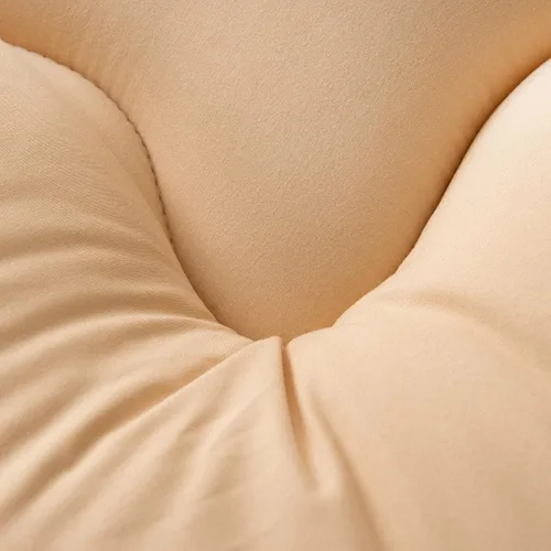 Vista 4 de Colchón beige para suelo, colchón futón para dormir, tapete grueso de tatami, colchón plegable para niños y adultos, color beige, Matrimonial_XL 47