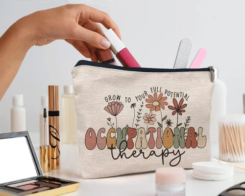 Vista 3 de IWXYI Bolsa de maquillaje OT - FT, Bolsa de maquillaje OT 1, Bohemio