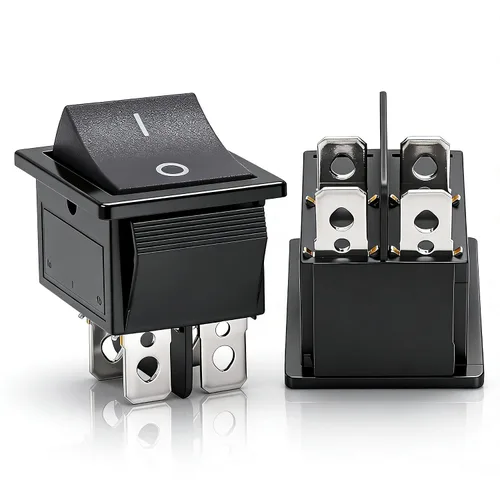 Vista 27 de Twidec /6 interruptores basculantes de 12 V de encendido/apagado de barco CA 6A/250V 10A/125V SPST 2 pines 2 posiciones interruptor de palanca