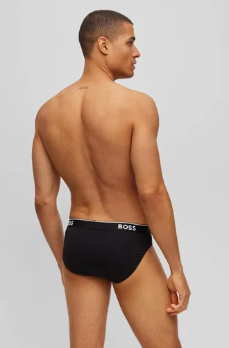 Vista 2 de Hugo Boss BOSS Brief - Calzoncillos elásticos de algodón (3 unidades)
