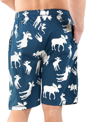 Vista 146 de Lazy One - Pantalones cortos de pijama para hombre, ropa de dormir