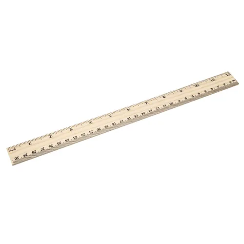 Vista 5 de uxcell Regla de madera 7.9 in 8 pulgadas 2 Escala reglas de oficina reglas de medición de madera 5pcs