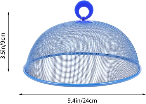 Vista 4 de DOITOOL Cubiertas de malla para alimentos, 3 unidades, para tienda, cocina, cubiertas de alimentos, platos de platos, cubierta de plástico