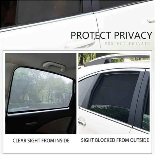 Vista 7 de Parasol magnético para ventanas laterales, protección UV, bloqueo de rayos, visera de malla compatible con Nissan X-Trail 2014-2018