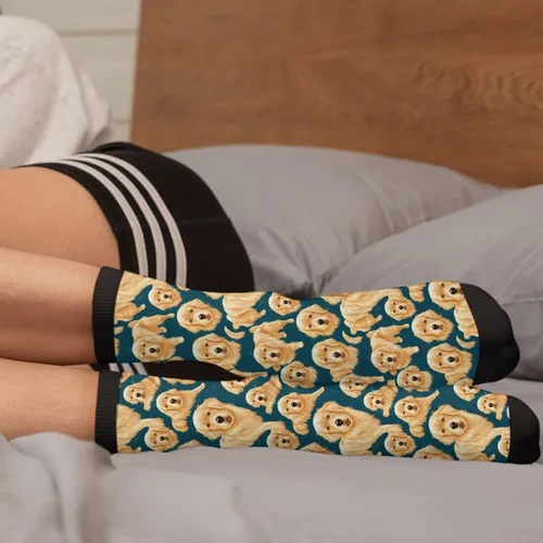 Vista 4 de Sigouyinei Calcetines divertidos y casuales para hombres y mujeres