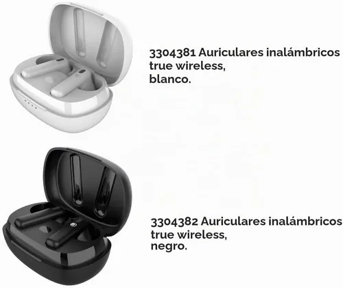 Vista 7 de RadioShack - Auriculares inalámbricos Bluetooth 5.2 ANC IPX5 con batería de 6 horas, color blanco