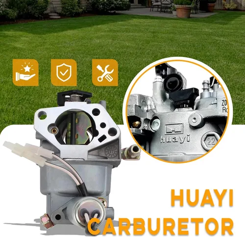 Vista 2 de Chikia Huayi 4X90 4X90A 993-00170A Carburador para MTD Cub Cadet Troy-Bilt Craftsman T1500 TB42 993-00170 4X90HUA 4X90HU 547cc 4X90HW