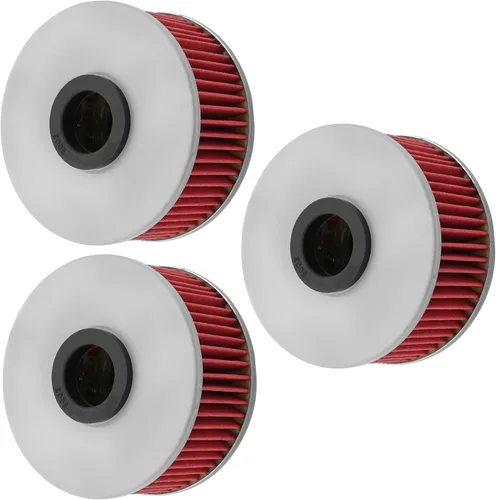 Vista 7 de Caltric Paquete de 3 filtros de aceite compatibles con Yamaha 600 Fz600 Fz-600 Fzr600 1986-1990