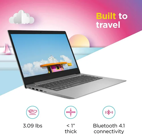 Vista 8 de Laptop Lenovo IdeaPad 3 modelo 2022, pantalla FHD de 15.6 pulgadas, procesador Intel de doble núcleo, gráficos Intel UHD, 20 GB RAM, 256 GB PCIe