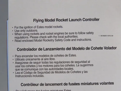 Vista 2 de Estes Electron Beam Modelo Rocket Launch Controller EST2220