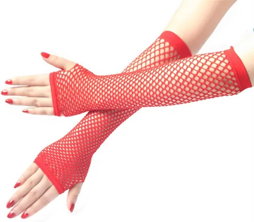 Vista 15 de Guantes de encaje de muchos estilos para mujeres o niñas Manga de brazo ahuecada años 80