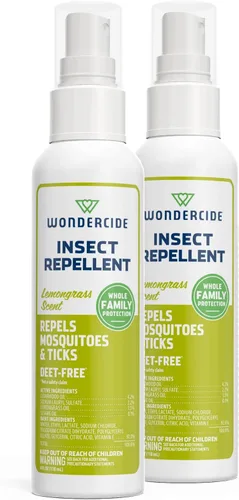 Vista 9 de Wondercide – Repelente de mosquitos, garrapatas e insectos con aceites esenciales naturales, sin DEET, espray a base de plantas que mata a