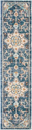 Vista 106 de Safavieh MAD473E - Tapete con diseño de medallón desgastado, bohemio elegante, colección Madison, no suelta pelos, fácil de cuidar, alto tránsito