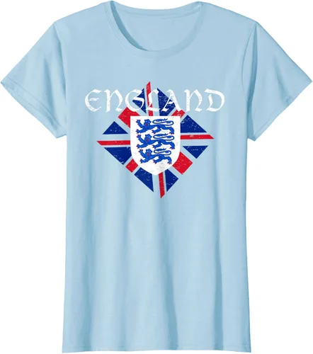 Vista 3 de Vintage UK brazos de Inglaterra playera