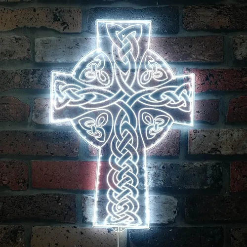 Vista 17 de ADVPRO Flor con tatuaje de serpiente RGB Dynamic Glam LED Sign - Forma de corte a borde - Decoración de pared 3D inteligente - Iluminación dinámica