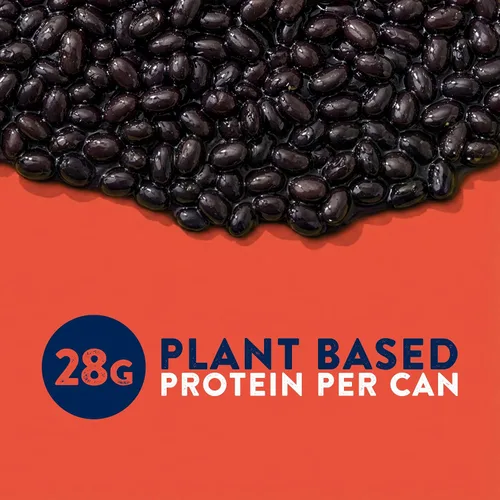 Vista 3 de Westbrae Natural Frijoles negros orgánicos, 15 onzas (paquete de 12)