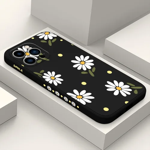 Vista 22 de LEECG Funda para iPhone 13 con diseño de mariposas y flores, diseño de astronauta, funda de teléfono con forro de microfibra suave, funda delgada