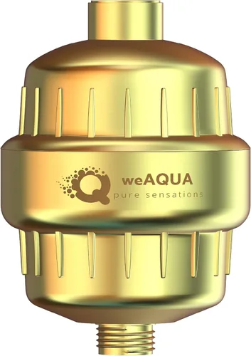 Vista 8 de weAQUA - Filtro de ducha resistente sin BS – 99% de eliminación para agua dura, cloro, fluoruro, metales pesados, micro-vida, orgánicos y más