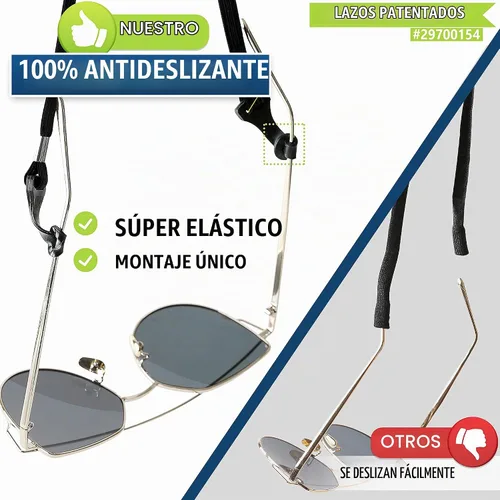 Vista 3 de SIGONNA Eye Glasses String Holder Straps - Sports Sunglasses Strap for Men Women - Eyeglass Holders Around Neck
