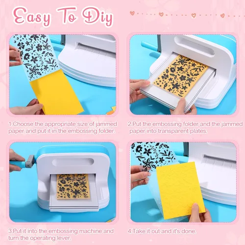 Vista 4 de Mumufy - 12 carpetas en relieve para hacer tarjetas, plantillas