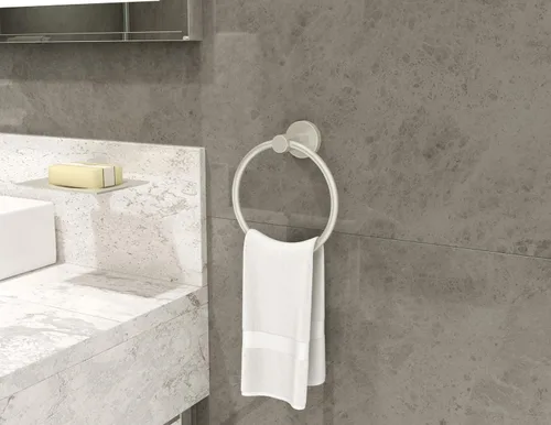 Vista 8 de Symmons 353TR-BBZ Dia - Toallero de pared en bronce cepillado