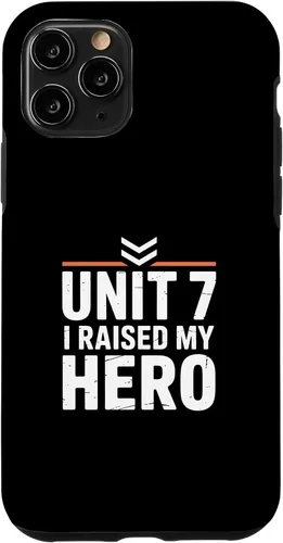 Vista 29 de Unit 7 I Raised My Hero Military Parent Pride Case for iPhone 17
