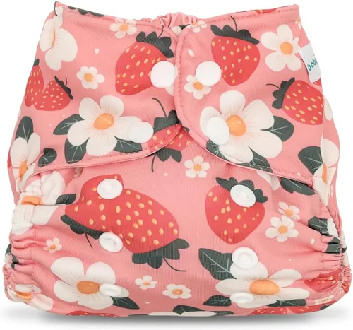 Vista 10 de babygoal Cubierta de Tela para Bebé para Pañales Predoblados, Planos o Ajustados – Ajustable, Reutilizable, Cubierta de Pañal de Natación Impermeable