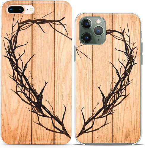 Vista 12 de Fundas a juego para parejas compatibles con iPhone 16 15 14 13 12 11 Pro Max Mini Xs X 6s 8 Plus 7+ Xr 10 SE 5 Game Player Relación Amigo Novio