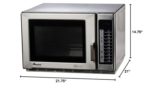 Vista 3 de Amana Horno de microondas de uso medio