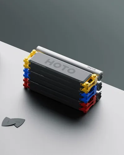 Vista 3 de HOTO SNAPBLOQ - Kit de herramientas maestro 3 en 1 para bricolaje y reparación, motor sin escobillas, sistema de fijación magnética, 114 accesorios