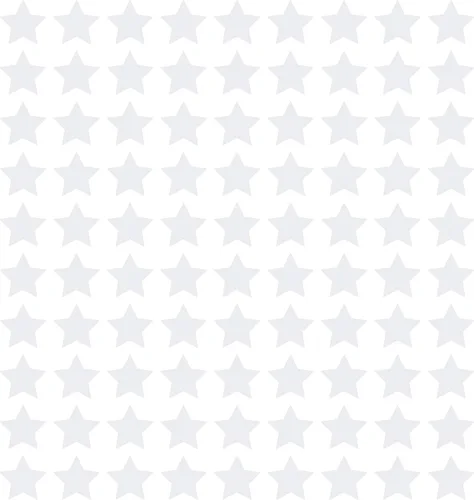 Vista 53 de LiteMark Calcomanías de vinilo mate extraíbles con diseño de estrella Blanco
