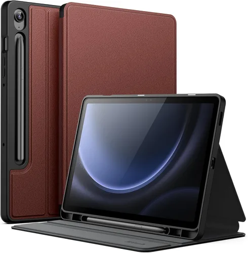 Vista 12 de JETech Funda para Samsung Galaxy Tab S10 Lite / S10 FE / S9 FE 10.9 Pulgadas con Soporte para Lápiz S, Funda Folio Delgado con Soporte y Visor Negro