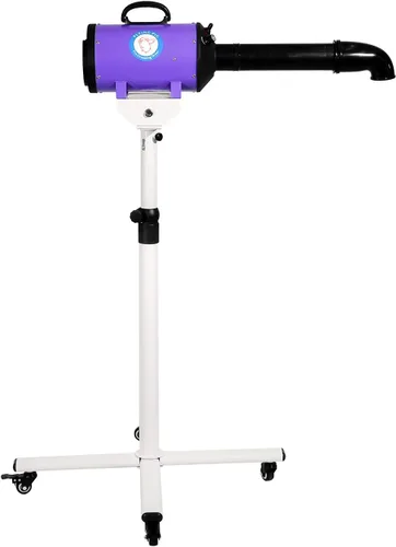 Vista 8 de Flying Pig - Secador de aseo para perros de alta velocidad con velocidad de aire y calor variables (verde)
