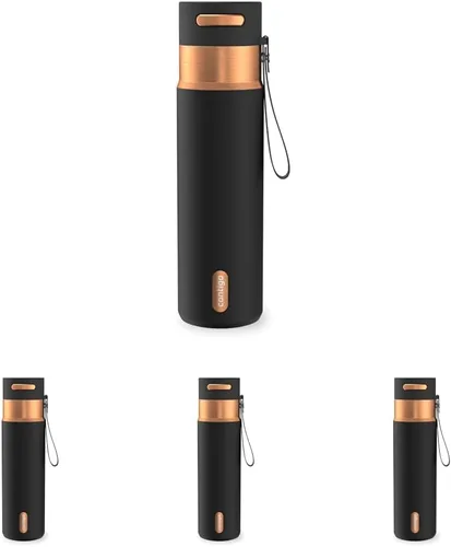Vista 22 de Contigo Autoseal - Botella de agua de acero inoxidable con aislamiento al Terra Champagne