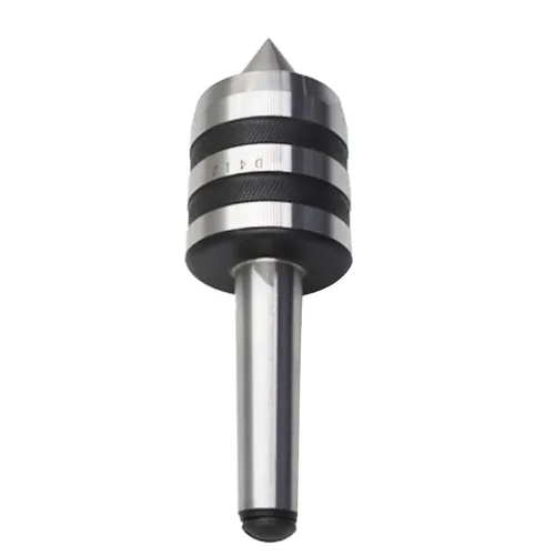 Vista 2 de Centro de contrapunto vivo resistente MT2, Torno de madera Morse Taper 2MT Centro vivo con punta de carburo para torneado de alta velocidad