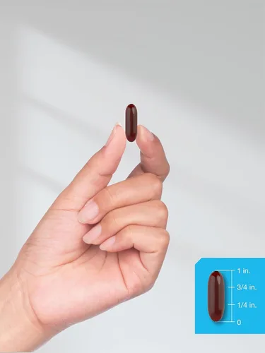 Vista 8 de Horbäach Aceite de Krill Antártico 2000mg 60 cápsulas de cápsulas blandas Suplemento Omega-3, EPA, DHA con astaxantina Sin OMG, sin gluten