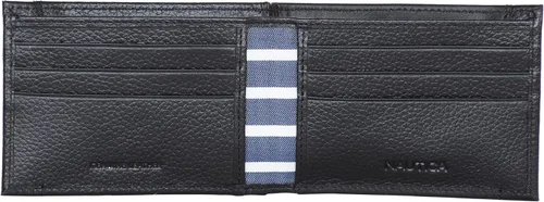 Vista 3 de Nautica Classic J-Class Leather Bifold Wallet