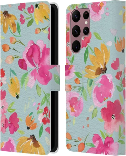Vista 33 de Head Case Designs Officially Licensed Ninola Butterfly Nature Spring Floral Leather Wallet Case Compatible with Samsung Galaxy A07 4G