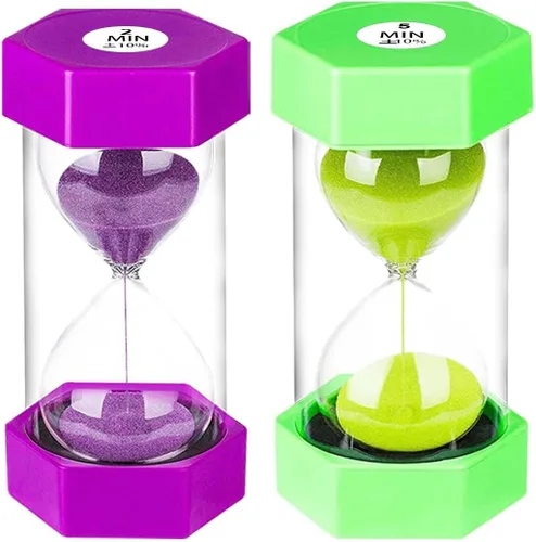 Vista 28 de Reloj de arena de 1 minuto,Reloj de arena colorido 1 minuto,Pequeño reloj de arena azul un minuto,Reloj de arena de plástico para niños