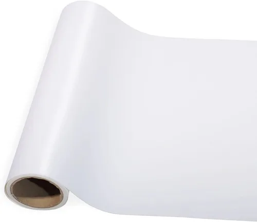 Vista 6 de CALCA Rollo de vinilo HTV blanco imprimible de transferencia de calor para impresora de inyección de tinta, rollo de transferencia de calor, vinilo