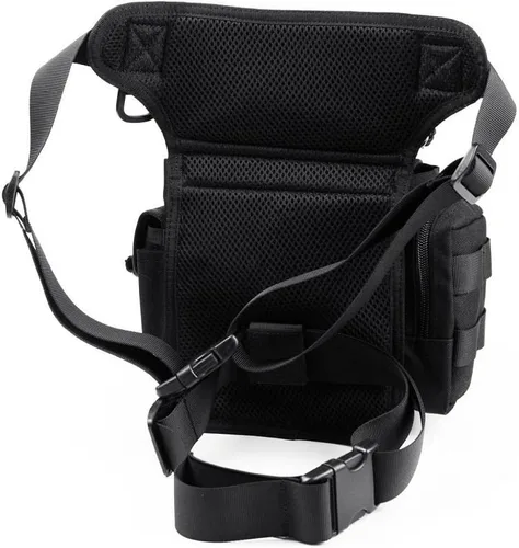 Vista 3 de Militar táctico gota pierna bolsa herramienta Fanny muslo paquetes para motocicleta al aire libre bicicleta ciclismo traivel