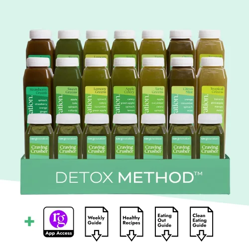 Vista 2 de Raw Generation Método de desintoxicación de cuerpo completo de 7 días - Restablece tu salud Sistema de control de peso natural para limpieza