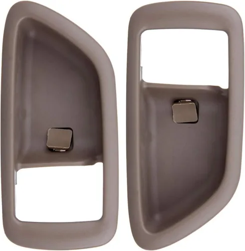 Vista 9 de OCPTY Manijas de puerta interior del conductor izquierdo del pasajero lado derecho de repuesto para 2000-2004 para Toyota Avalon Beige 2 piezas